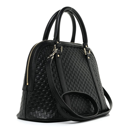Gucci Microguccissima Medium Dome Bag Black 3 of 10