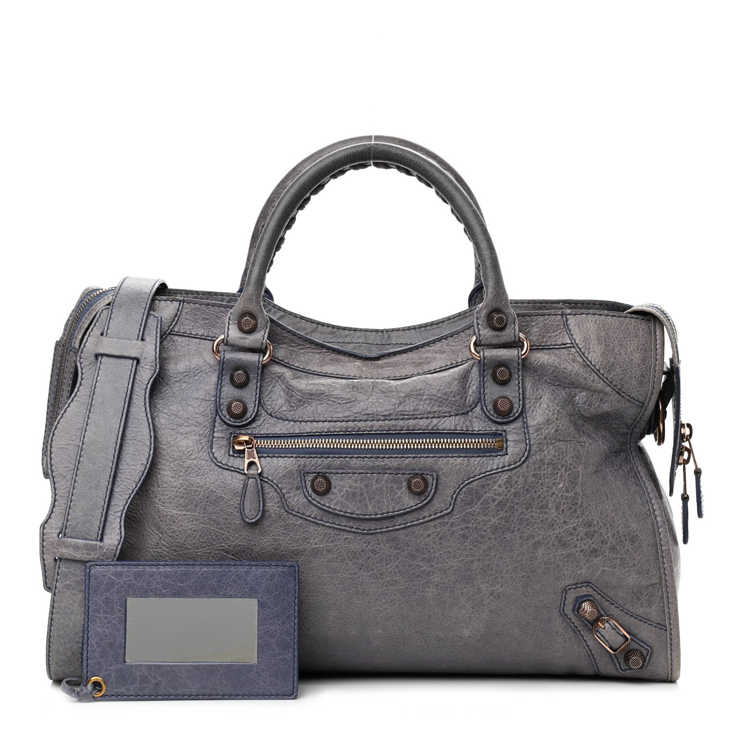 Balenciaga Agneau Giant 12 Rose Gold Hardware City Jacynthe 1 of 15