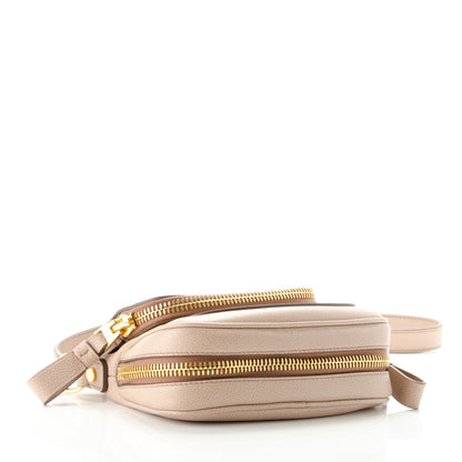 Tom Ford Pebbled Calfskin Jennifer Mini Crossbody Bag Blush Nude 4 of 6