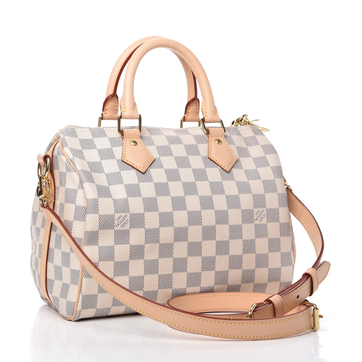 Louis Vuitton Damier Azur Speedy Bandouliere 25 3 of 10