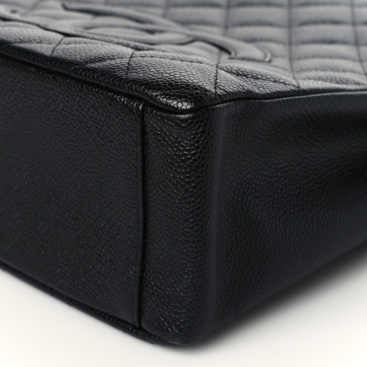 Chanel Caviar Quilted Petit Shopping Tote PST Black 10 of 10