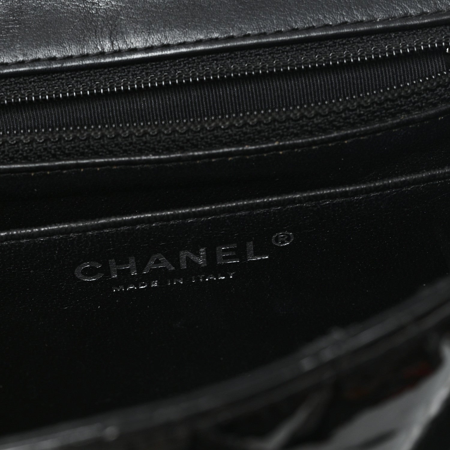 Chanel Patent Calfskin Quilted Mini Square Flap Black 1890867