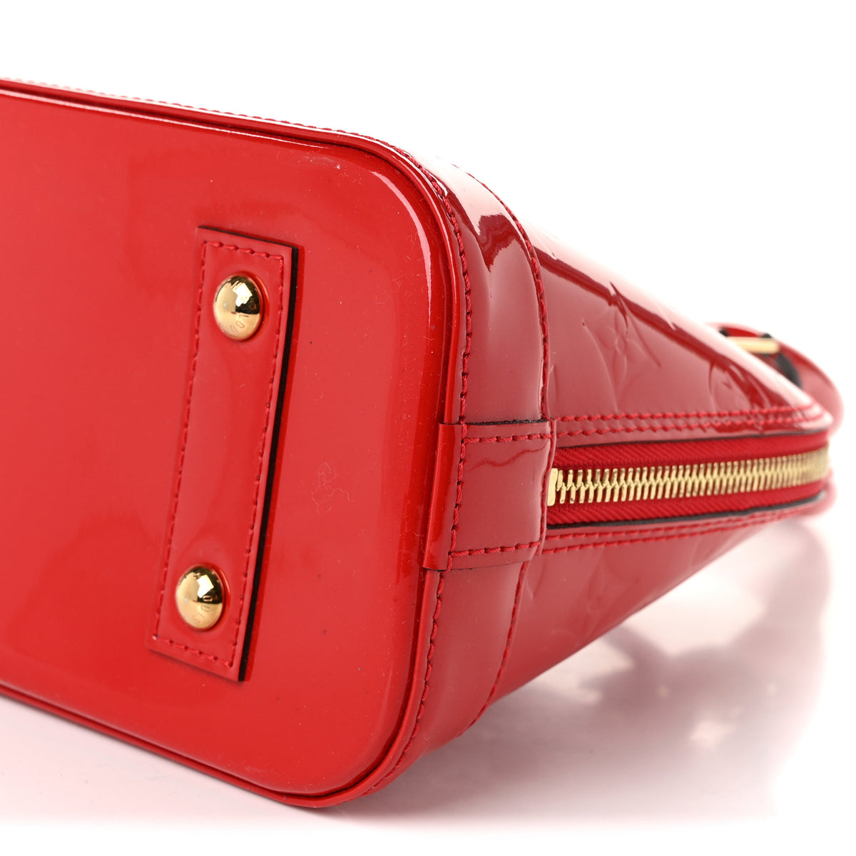 Louis Vuitton Vernis Alma BB Cherry 10 of 10