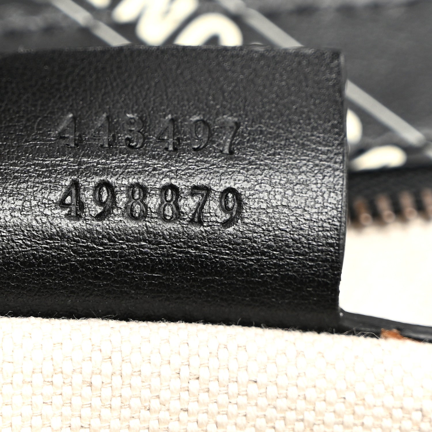 Gucci X BALENCIAGA Calfskin Matelasse Logo Print Small GG Marmont Shoulder Bag Black 7 of 10