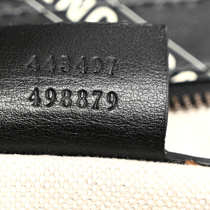 Gucci X BALENCIAGA Calfskin Matelasse Logo Print Small GG Marmont Shoulder Bag Black 7 of 10
