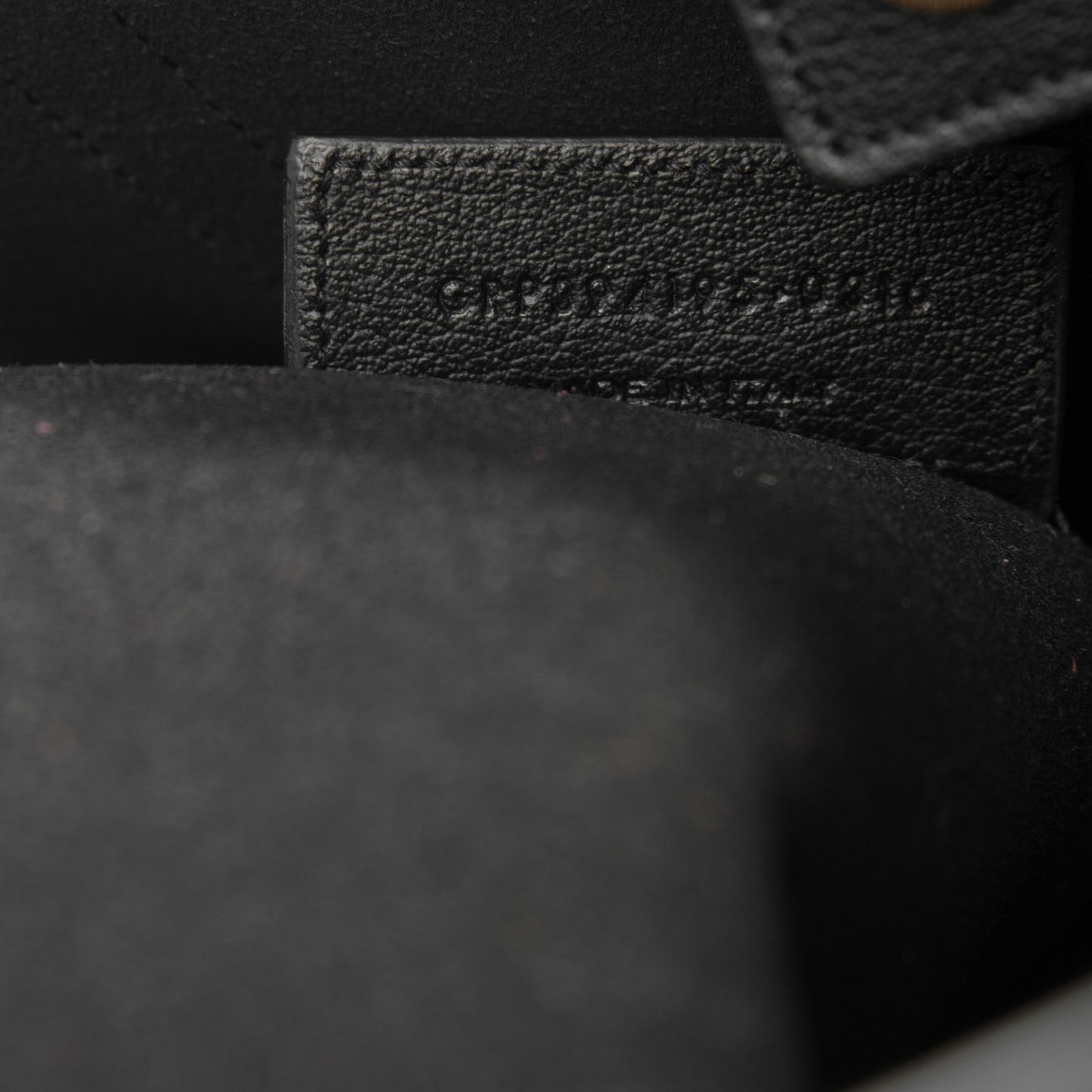 Calfskin Large Shopping Tote Black