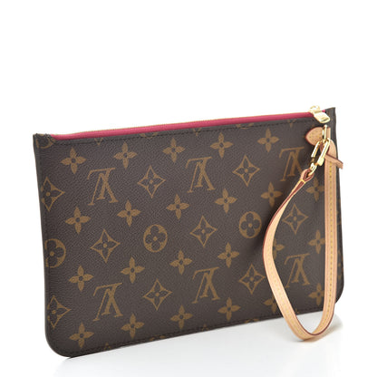 Louis Vuitton Monogram Neverfull MM GM Pochette Pivoine 3 of 7