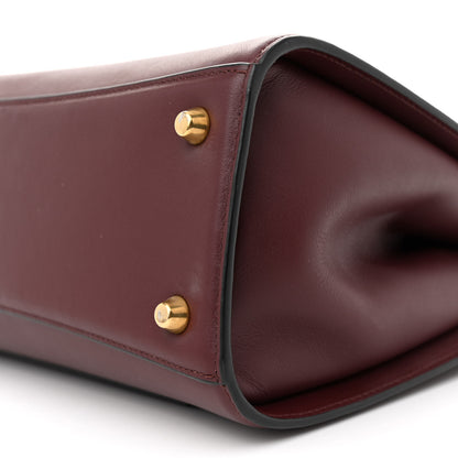 Marc Jacobs Calfskin Small West End Top Handle Bag Burgundy 9 of 14