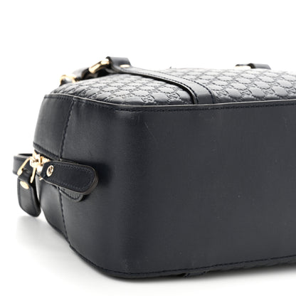 Gucci Soft Microguccissima Small Crossbody Bag Blue 9 of 10