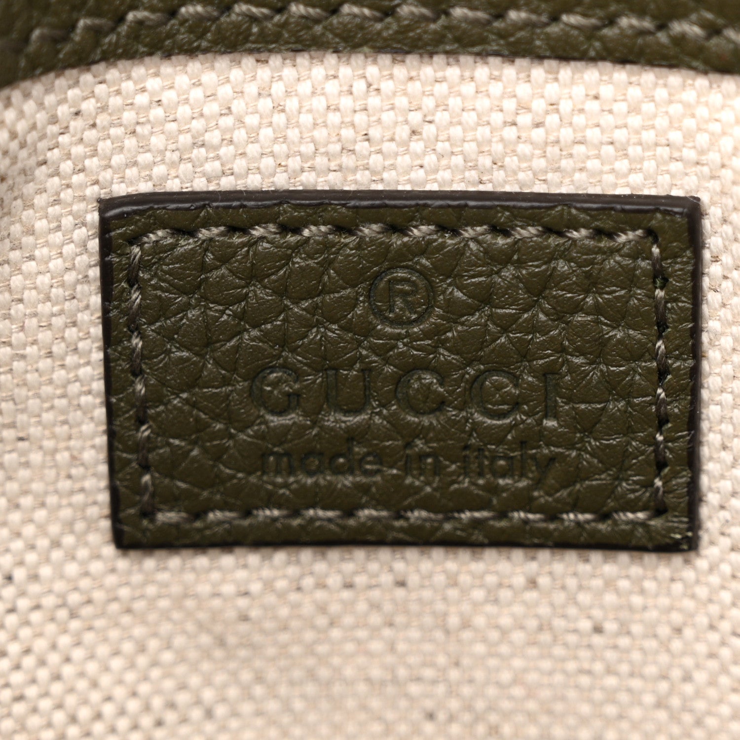 Gucci Piuma Calfskin Jumbo GG Embossed Small Messenger Bag Dark Green 6 of 12