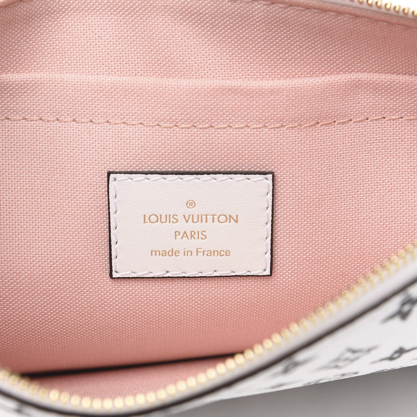Monogram Giant Neverfull MM GM Pochette White
