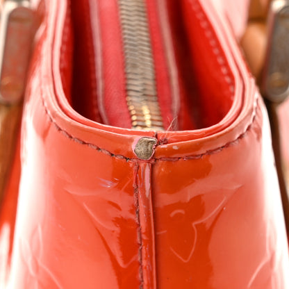 Louis Vuitton Vernis Houston Red 10 of 14