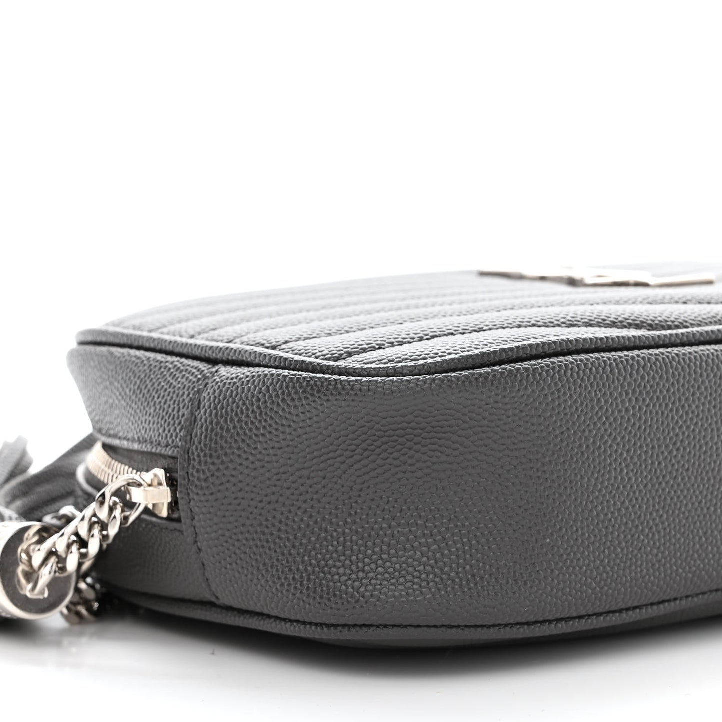 Grain De Poudre Matelasse Monogram Mini Lou Camera Bag Asphalt
