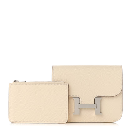 Hermes Epsom Constance Slim Wallet Nata 1 of 9
