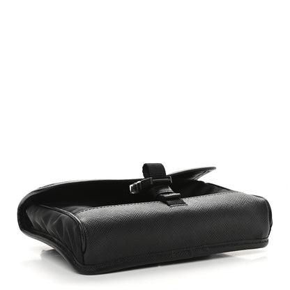 Prada Re-Nylon Saffiano Smartphone Case Crossbody Black 4 of 9