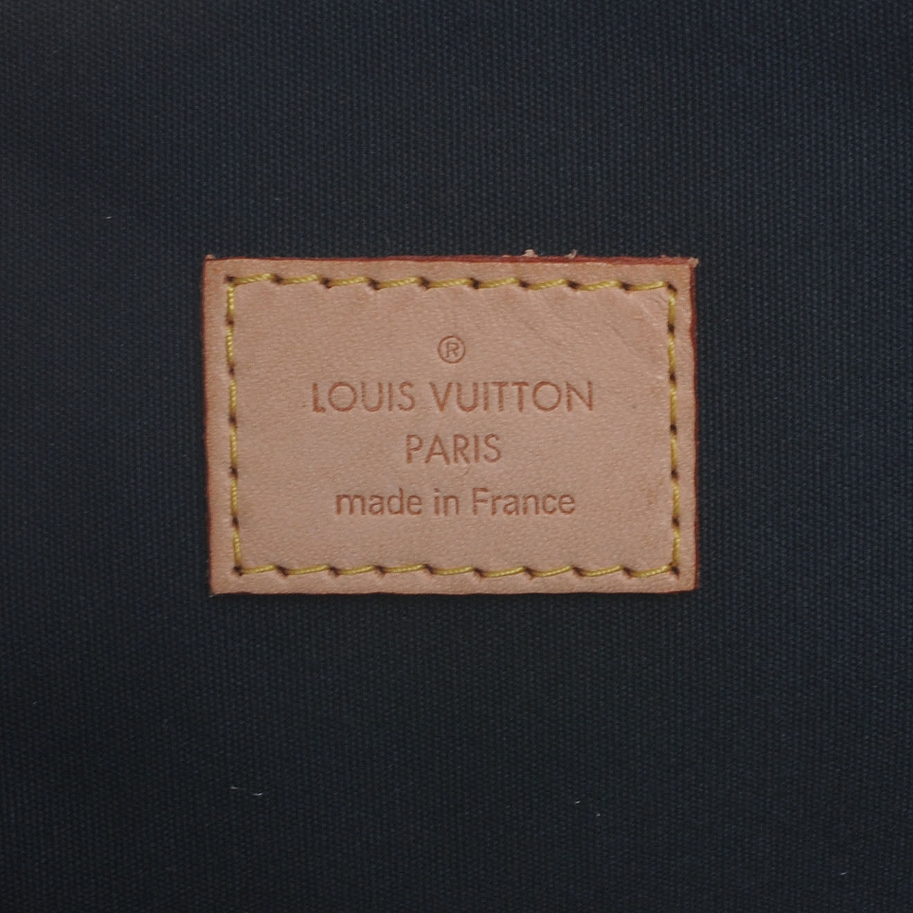 Louis Vuitton Vernis Alma GM Blue Nuit 8 of 9