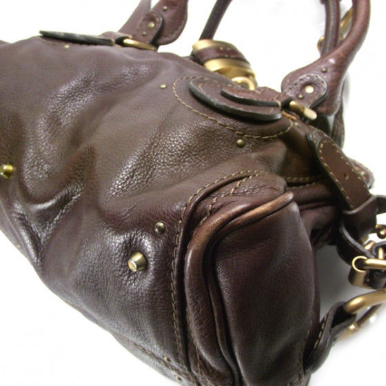 Leather Paddington Chocolate