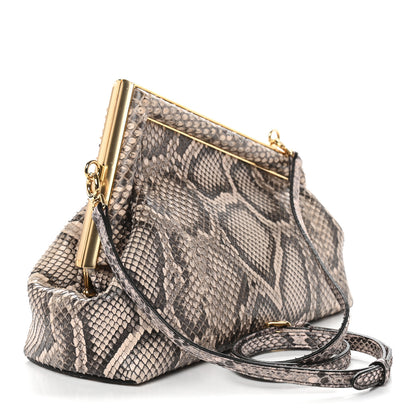 Fendi Snakeskin Small Fendi First Light Pink 2 of 10
