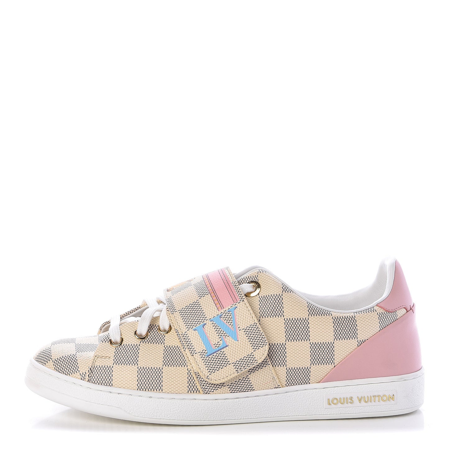 Damier Azur Summer Trunks Frontrow Sneakers 41