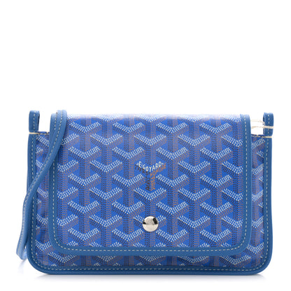 Goyard Goyardine Plumet Wallet Clutch Sky Blue 1 of 10