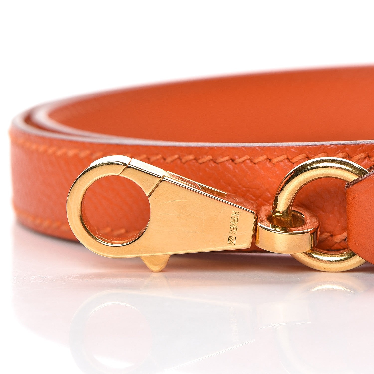 Hermes Epsom Kelly Sellier 35 Orange 34 of 37