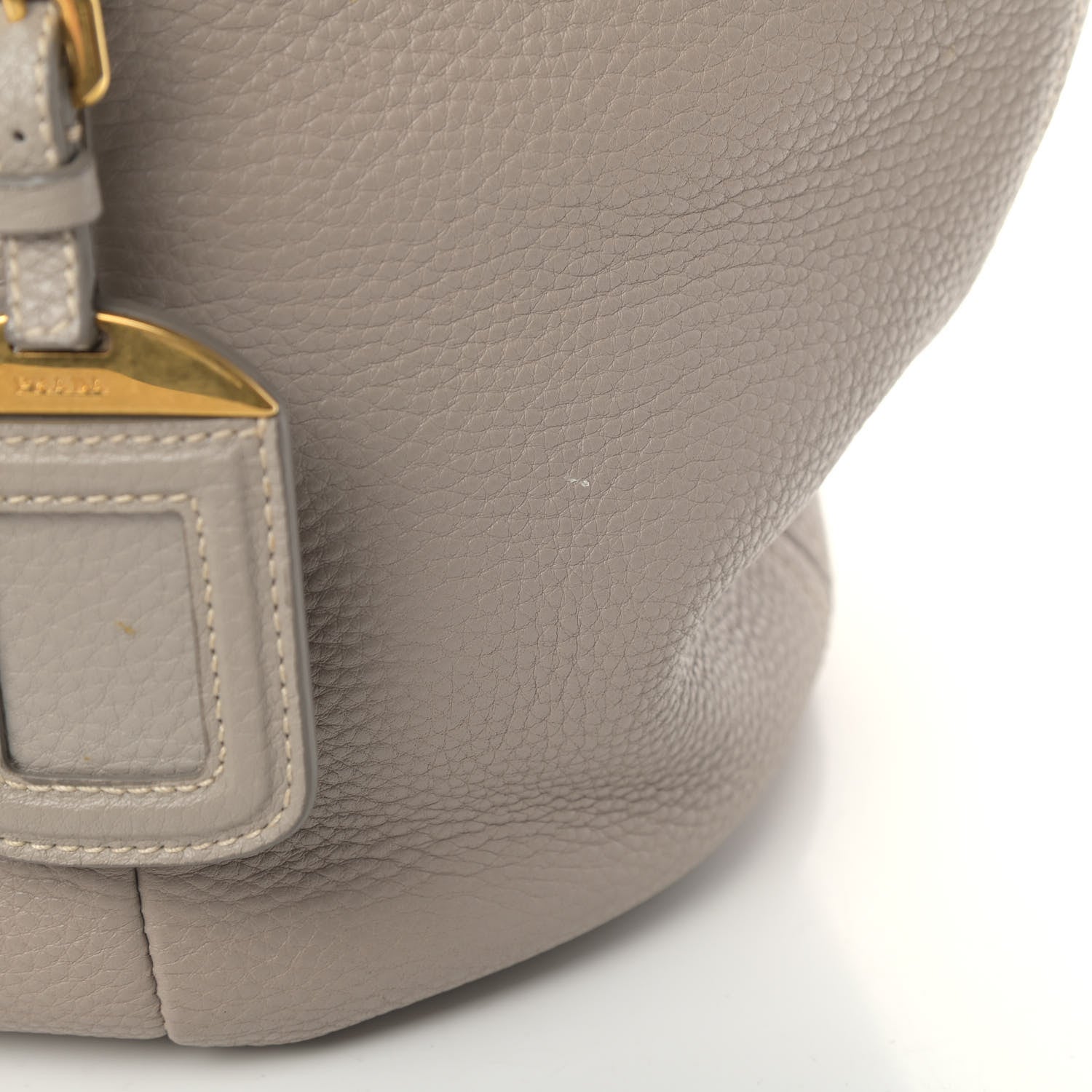 Prada Vitello Daino Tote Argilla 5 of 5