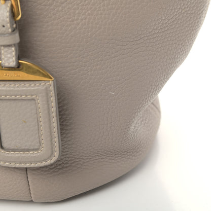 Prada Vitello Daino Tote Argilla 5 of 5