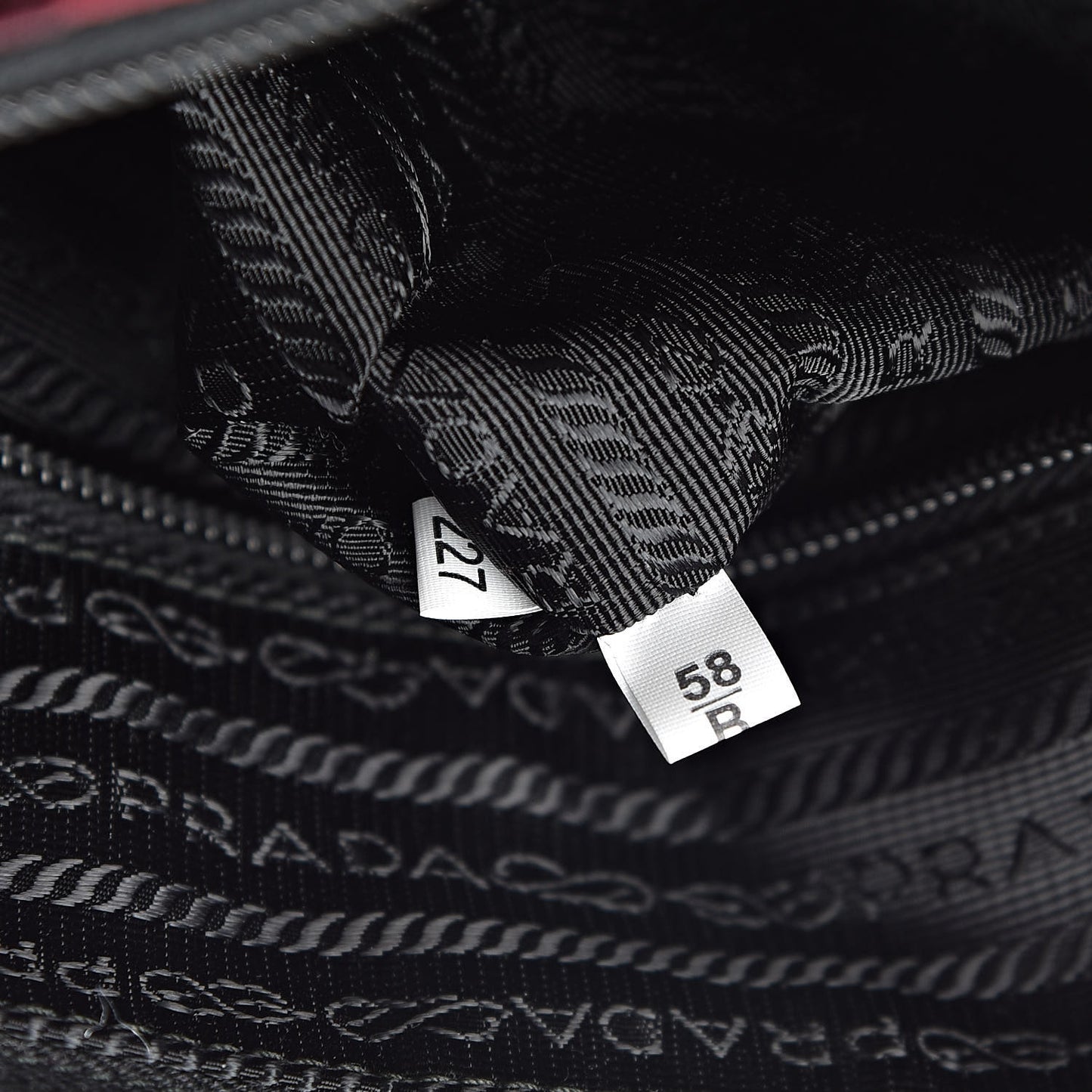 Tessuto Nylon Camouflage Messenger Bag Bordeaux