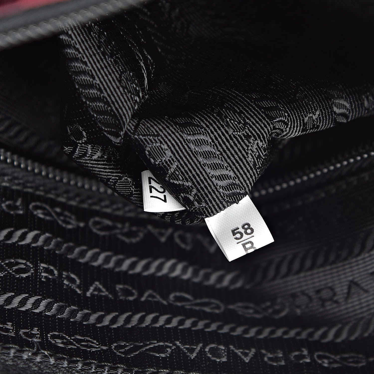 Prada Tessuto Nylon Camouflage Messenger Bag Bordeaux 7 of 12