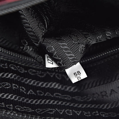 Prada Tessuto Nylon Camouflage Messenger Bag Bordeaux 7 of 12