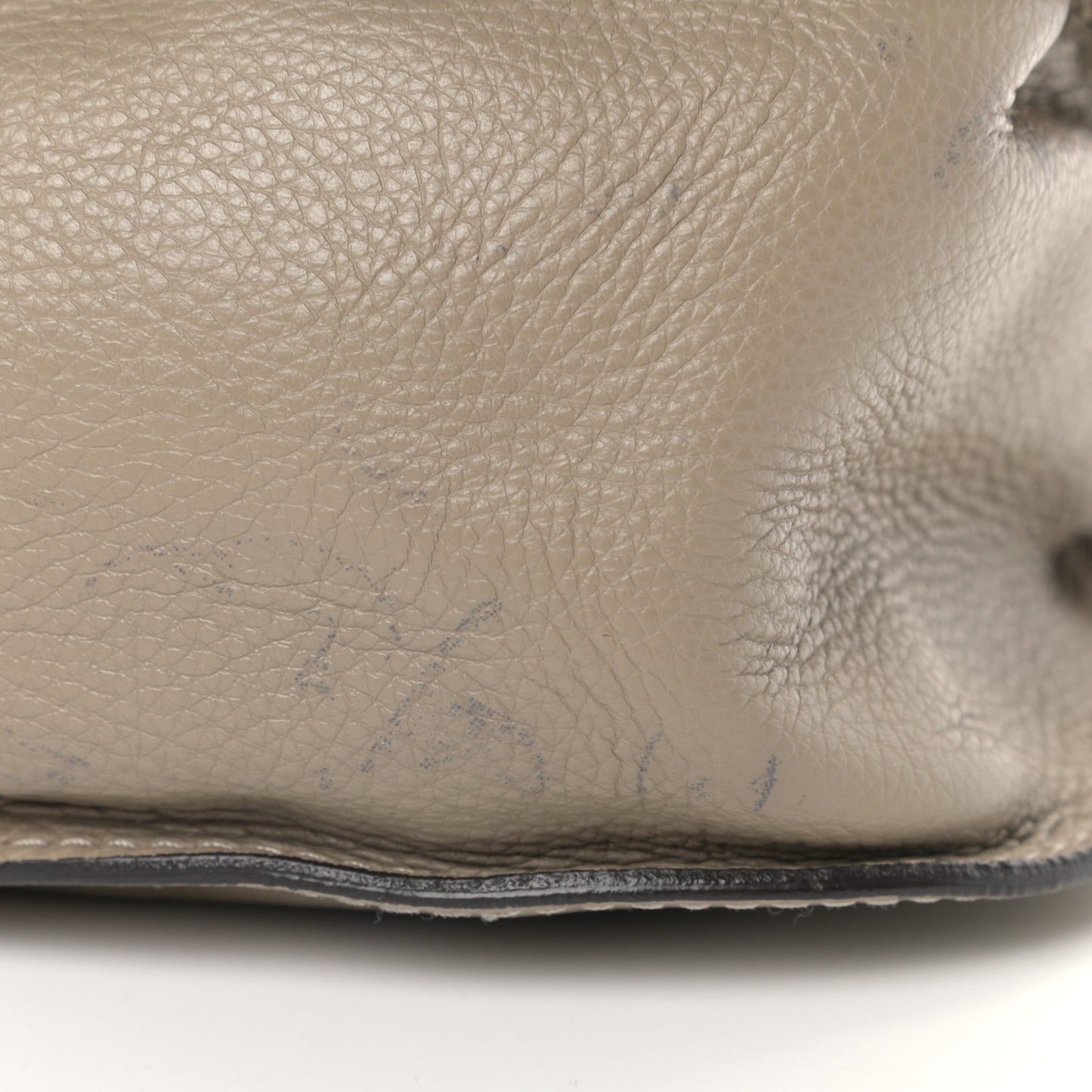 Calfskin Medium Marcie Satchel Beige