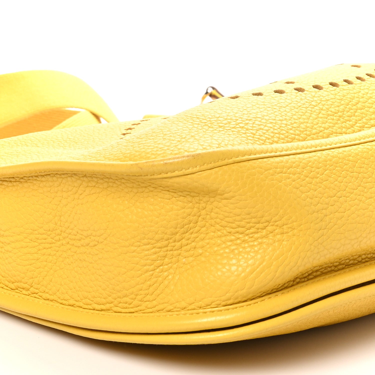Hermes Taurillon Clemence Evelyne III PM Soleil 9 of 10