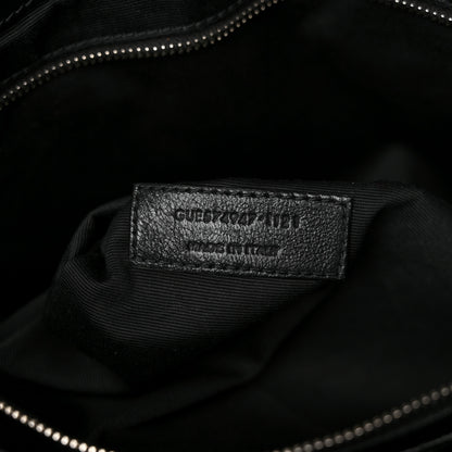 Saint Laurent Calfskin Y Quilted Monogram Large Loulou Chain Satchel Black 6 of 12