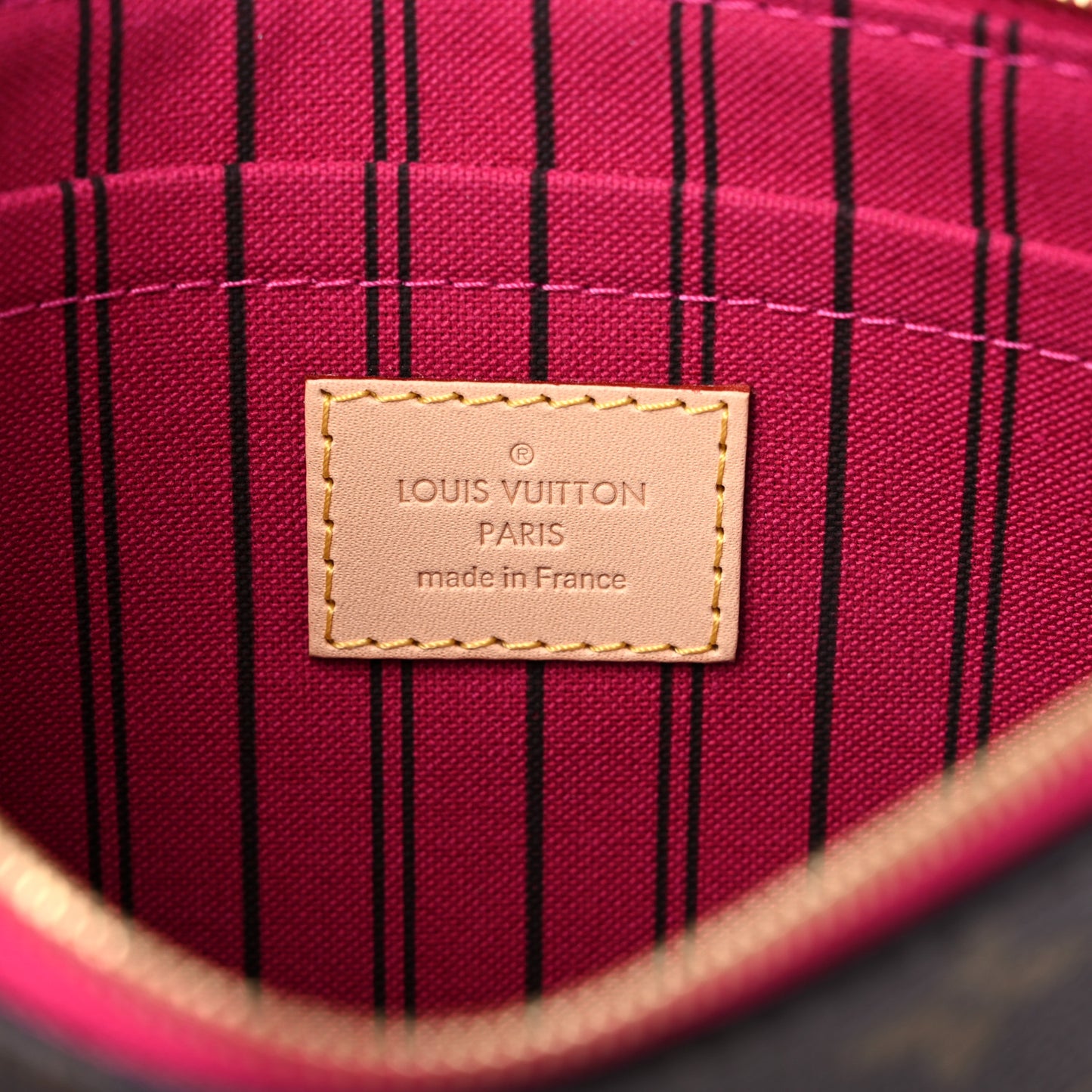 Monogram Neverfull MM GM Pochette Pivoine