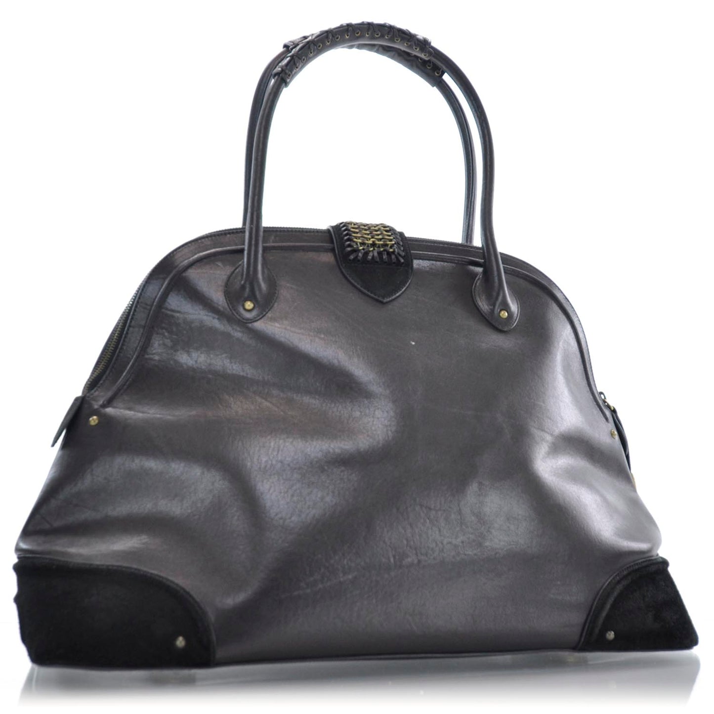 Leather Jeanne Bag Black
