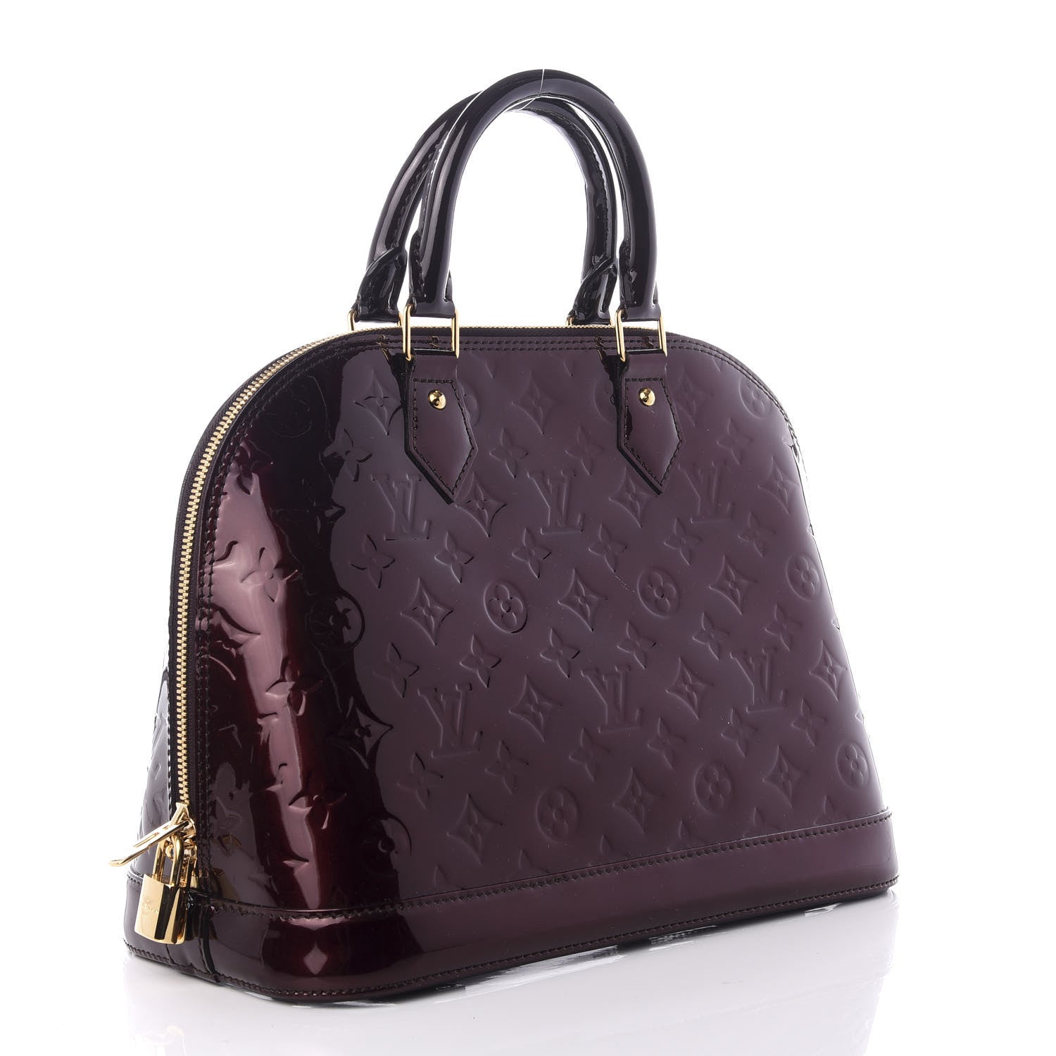 Louis Vuitton Vernis Alma PM Amarante 2 of 8