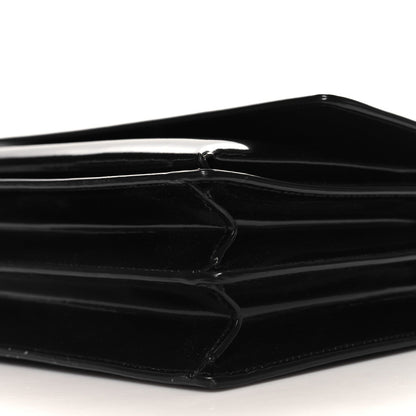 Saint Laurent Glazed Calfskin Medium Monogram Sunset Black 9 of 9