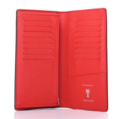 Louis Vuitton Epi World Cup Brazza Wallet Red 5 of 6