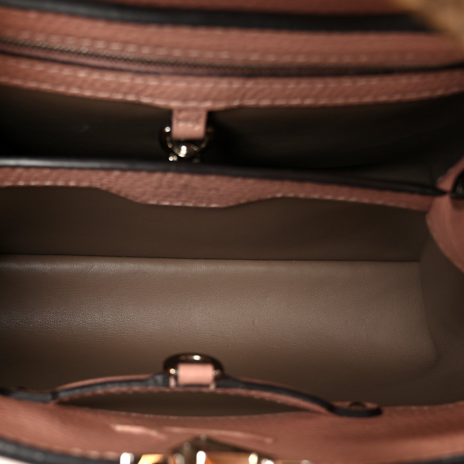 Louis Vuitton Taurillon Snakeskin Capucines BB 5 of 9