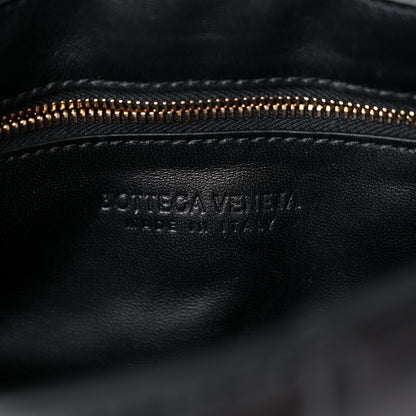 Bottega Veneta Lambskin Maxi Intreccio Padded Chain Cassette Crossbody Bag Black 6 of 8