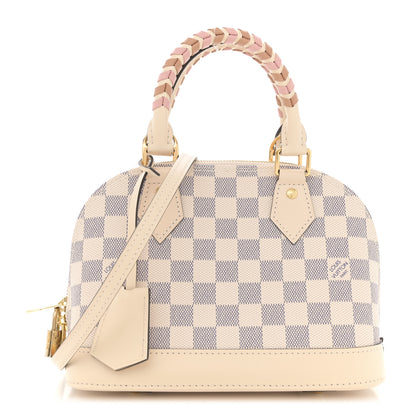 Louis Vuitton Damier Azur Braided Alma BB 1 of 10