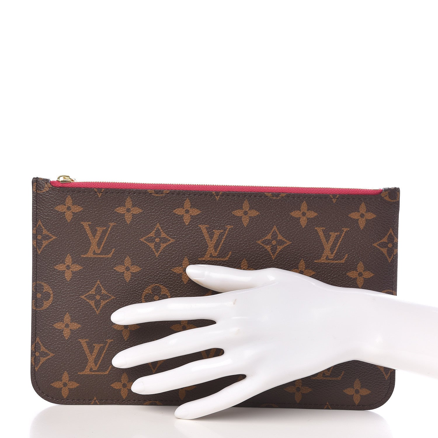 Louis Vuitton Monogram Neverfull MM GM Pochette Pivoine 2 of 7