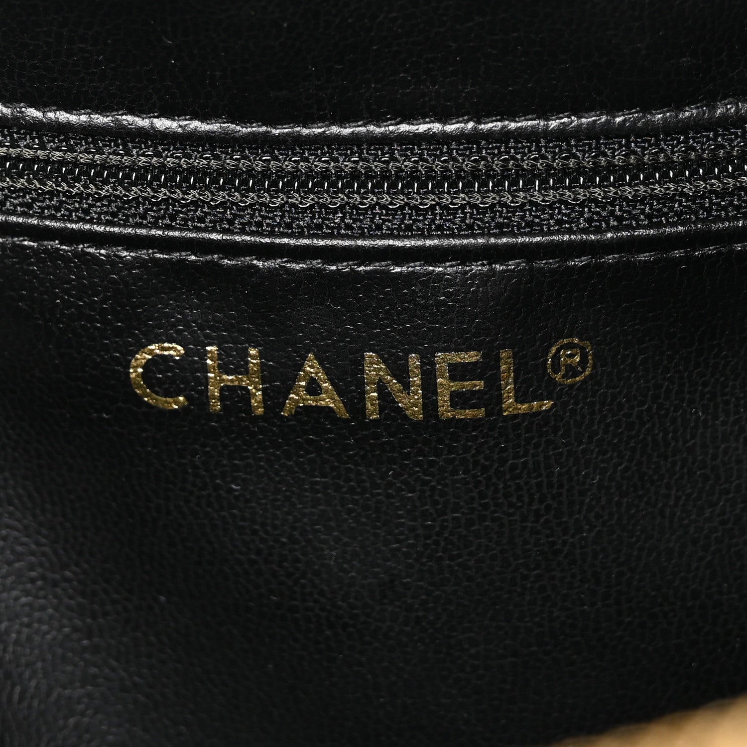 Chanel Lambskin Diamond Stitch Cosmetic Case Black 6 of 9