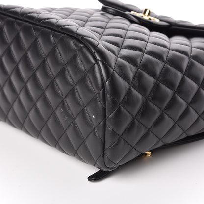 Chanel Lambskin Quilted Large Urban Spirit Backpack Black 10 of 11