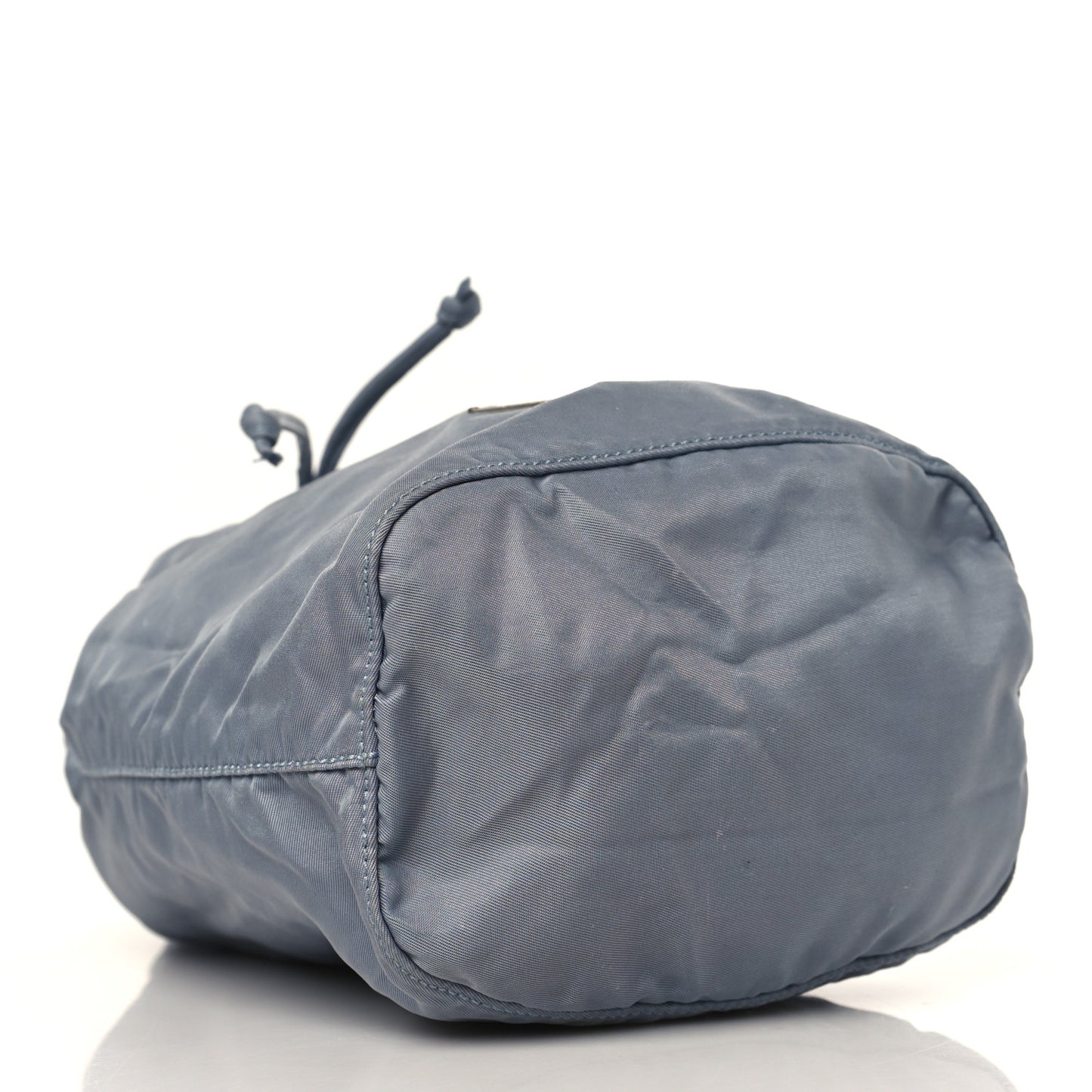 Nylon Vela Drawstring Pouch Blue