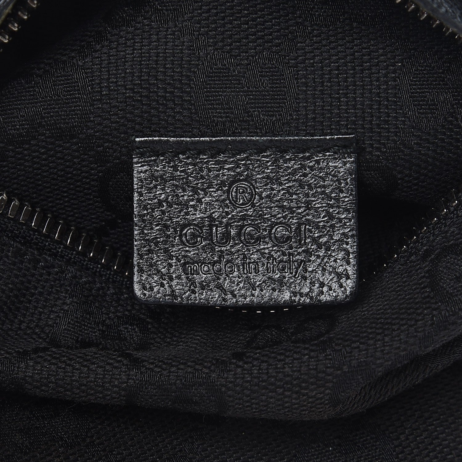 Gucci GG Monogram Double Pocket Belt Bag Black 7 of 8
