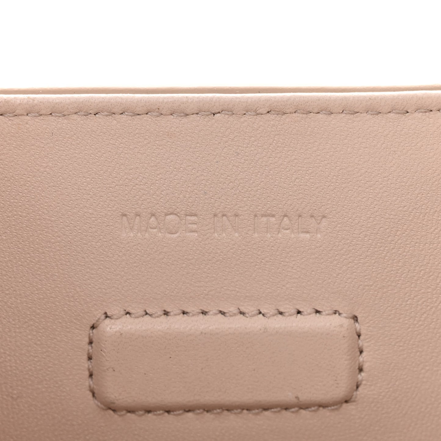 Grained Calfskin Medium Diorever Flap Tapioca