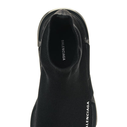 Balenciaga Technical 3D Recycled Knit Mens Speed 2.0 Sneakers 41 Monocolor Black 7 of 8