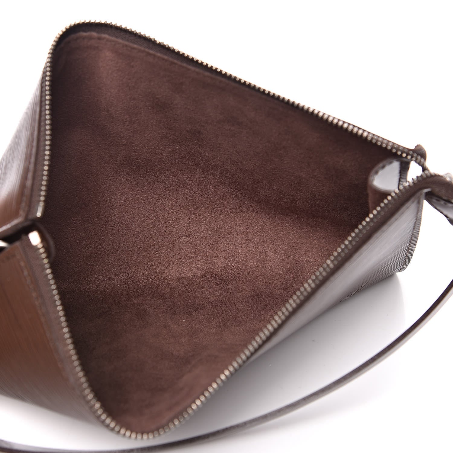 Louis Vuitton Epi Pochette Accessories 24 Moka 5 of 9
