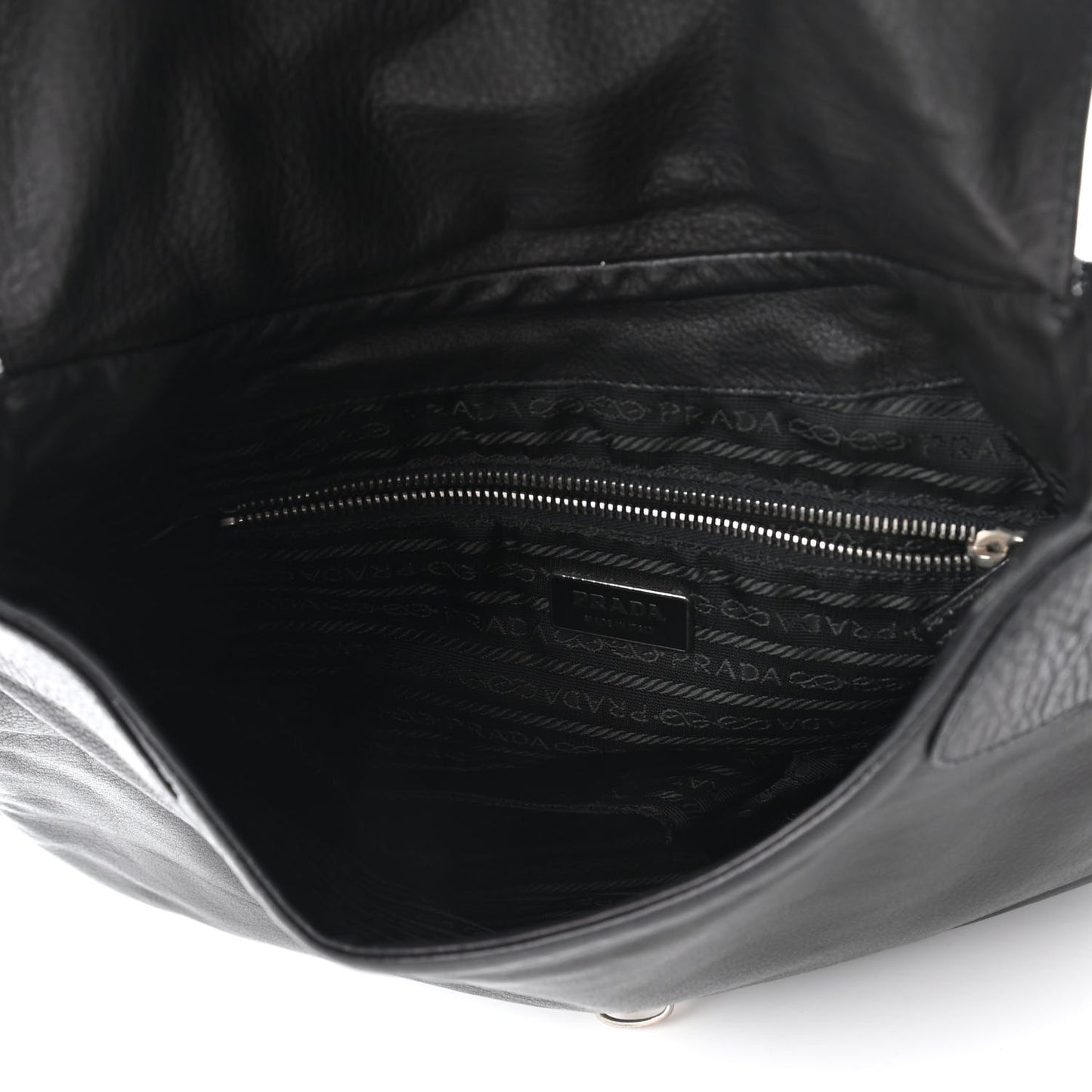 Vitello Daino Hobo Flap Black